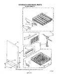 Diagram for 05 - Dishrack And Panel