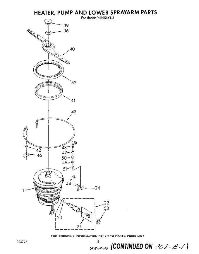 Diagram for DU8950XT3