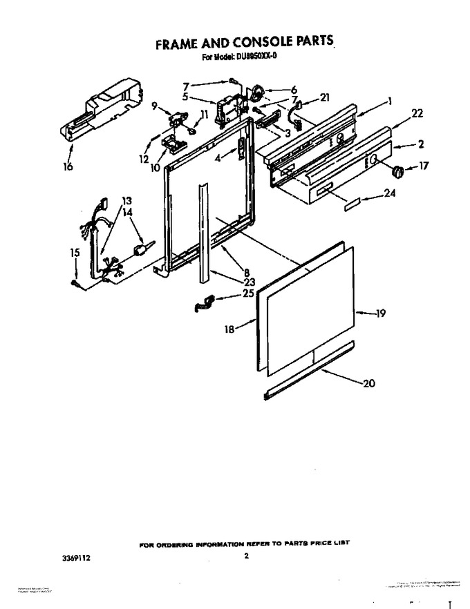 Diagram for DU8950XX0