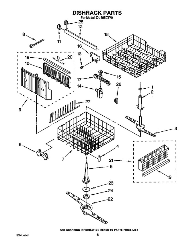 Diagram for DU8950XY0