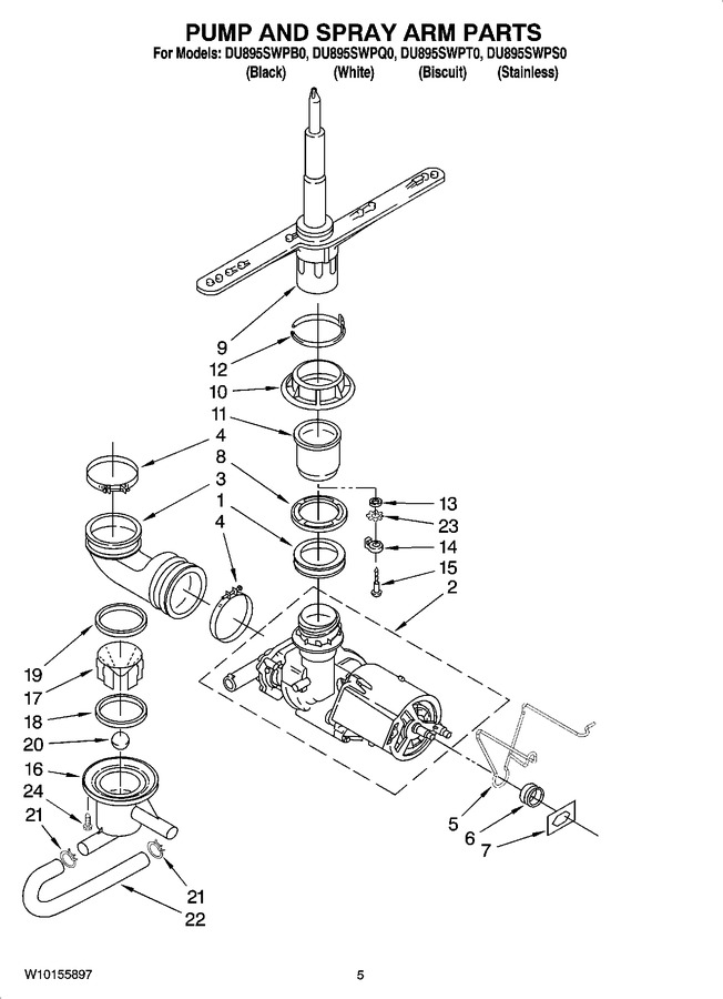 Diagram for DU895SWPQ0