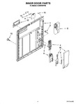 Diagram for 02 - Inner Door Parts