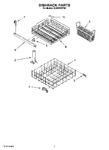 Diagram for 06 - Dishrack Parts, Optional Parts (not Included)