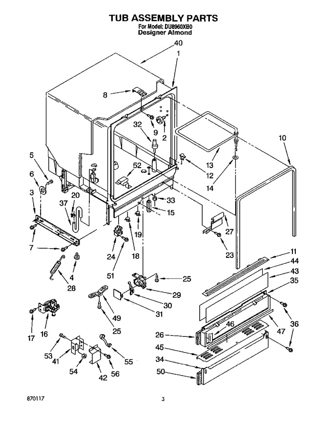 Diagram for DU8960XB0