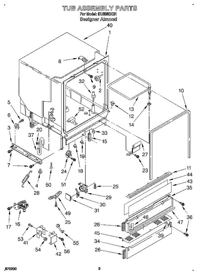 Diagram for DU8960XB1