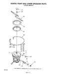 Diagram for 04 - Heater, Pump And Lower Spray Arm