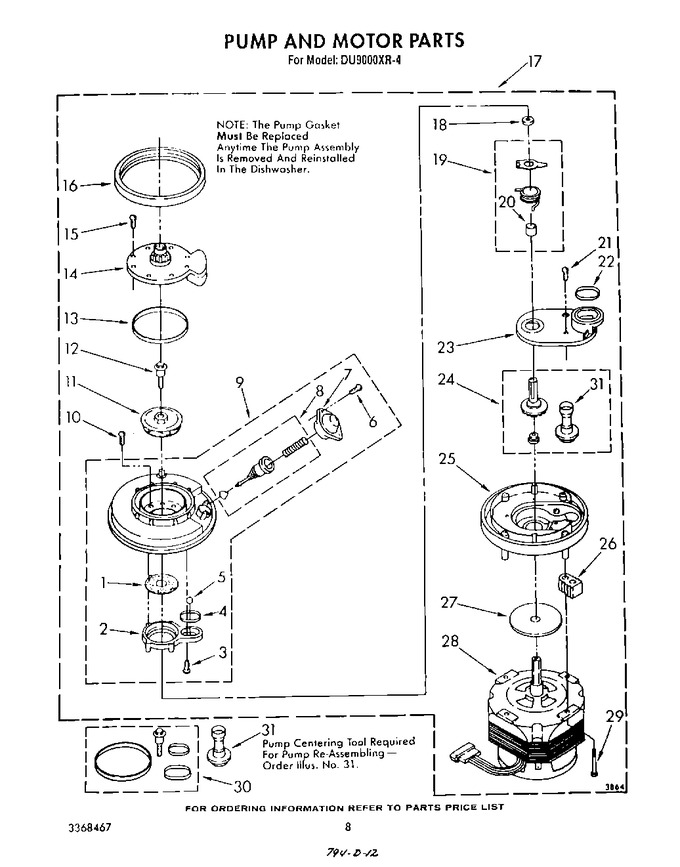 Diagram for DU9000XR4