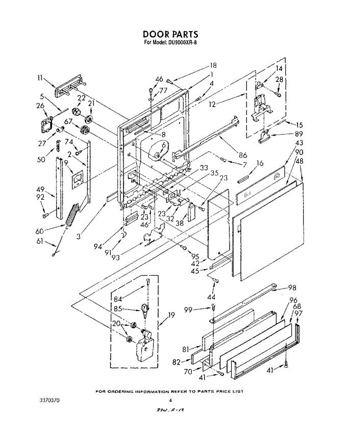 Diagram for DU9000XR8