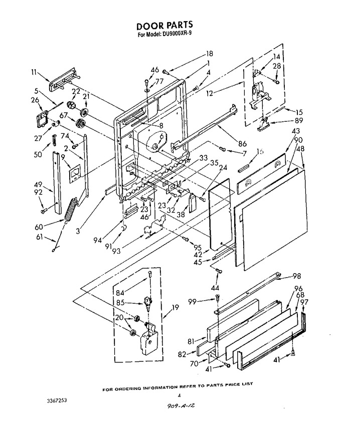 Diagram for DU9000XR9