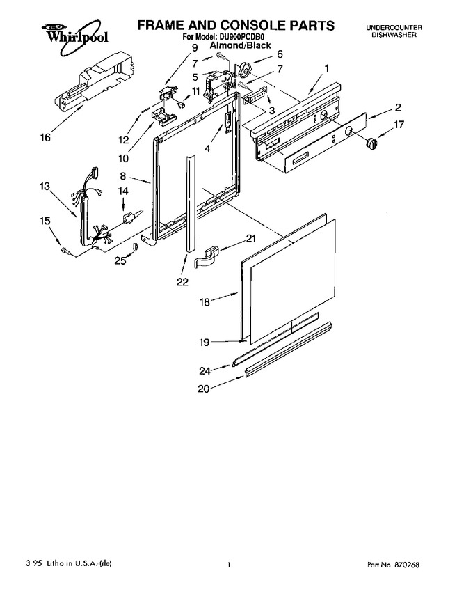 Diagram for DU900PCDB0