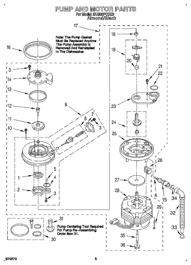 Diagram for DU900PCDZ0