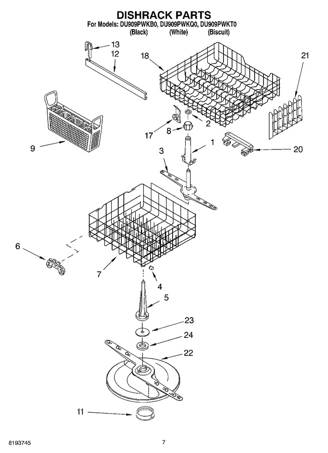 Diagram for DU909PWKT0