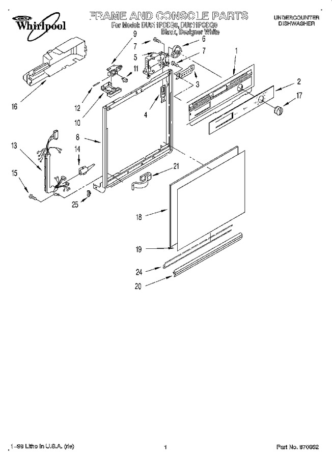 Diagram for DU911PCDB0