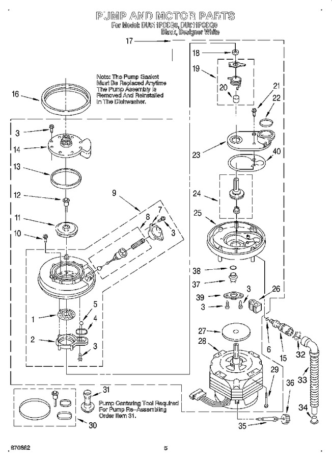 Diagram for DU911PCDB0