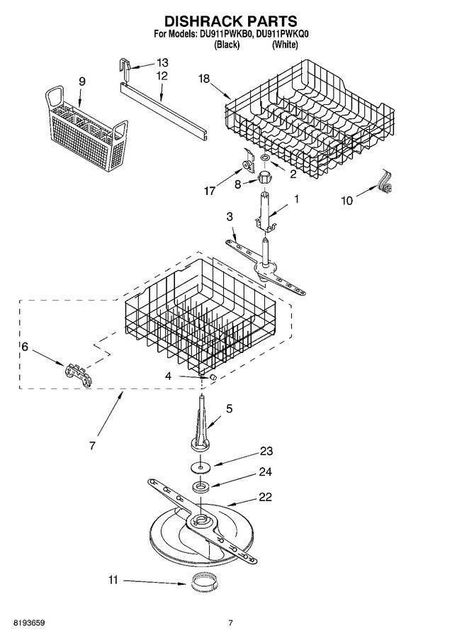 Diagram for DU911PWKQ0