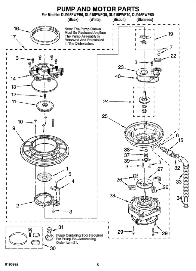 Diagram for DU915PWPB0