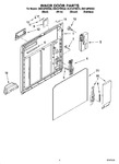 Diagram for 02 - Inner Door Parts