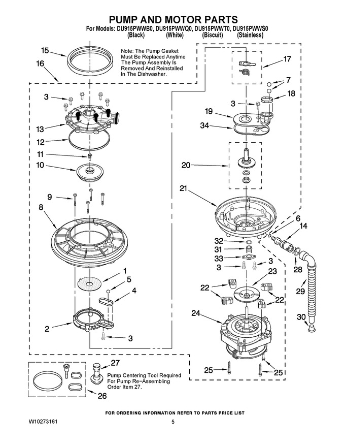 Diagram for DU915PWWB0