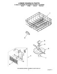 Diagram for 06 - Lower Dishrack Parts