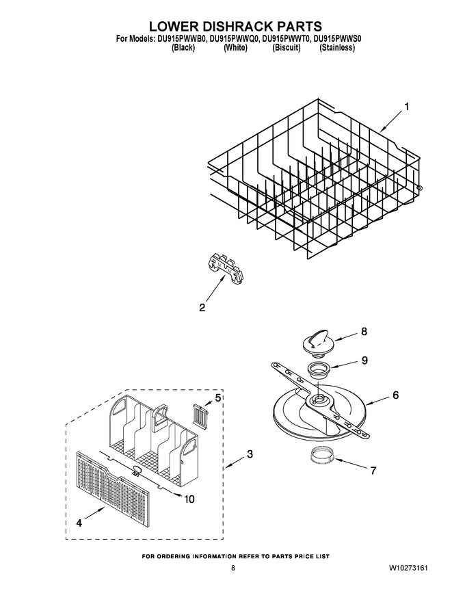 Diagram for DU915PWWT0