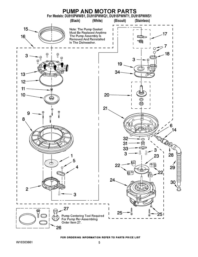 Diagram for DU915PWWB1