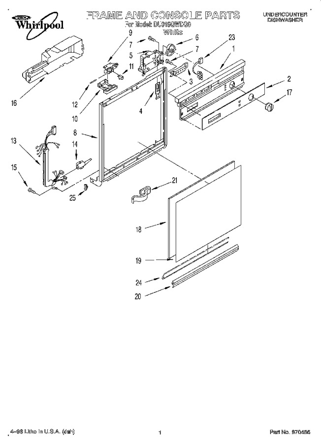 Diagram for DU915QWDQ0