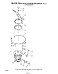 Diagram for 04 - Heater, Pump And Lower Sprayarm