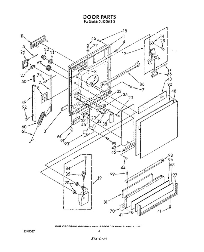 Diagram for DU9200XT2