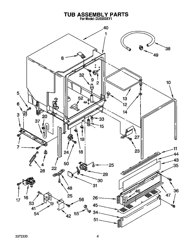 Diagram for DU9200XY1