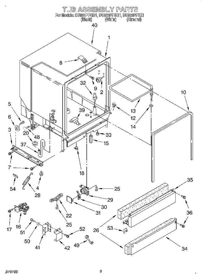 Diagram for DU920PFGZ1