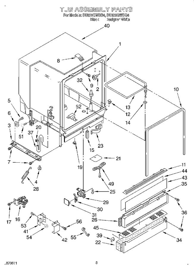 Diagram for DU920QWDQ4