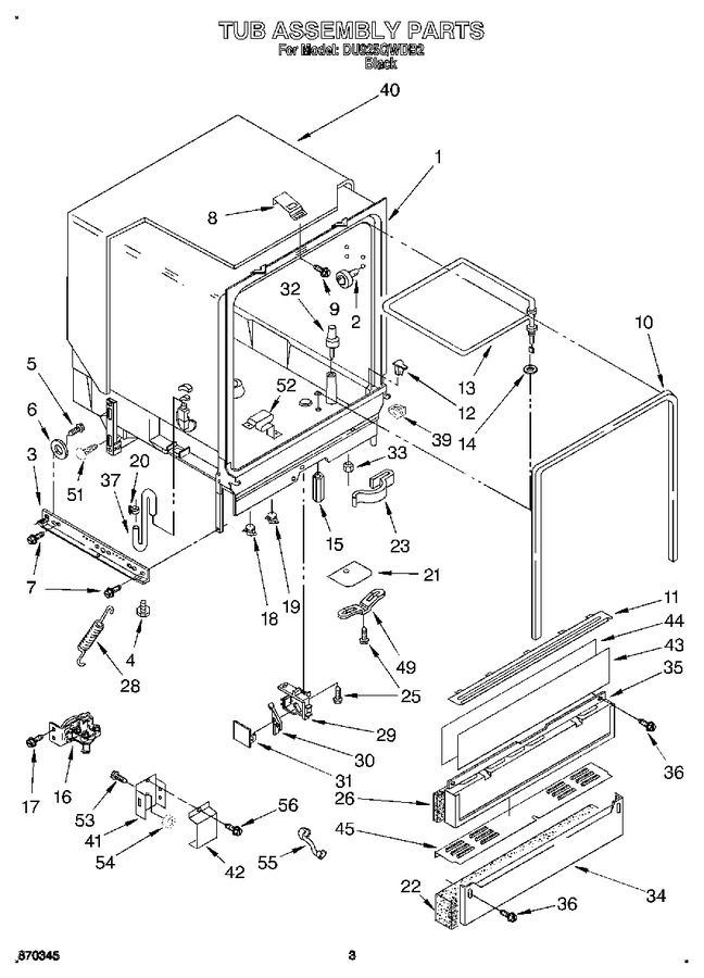 Diagram for DU925QWDB2