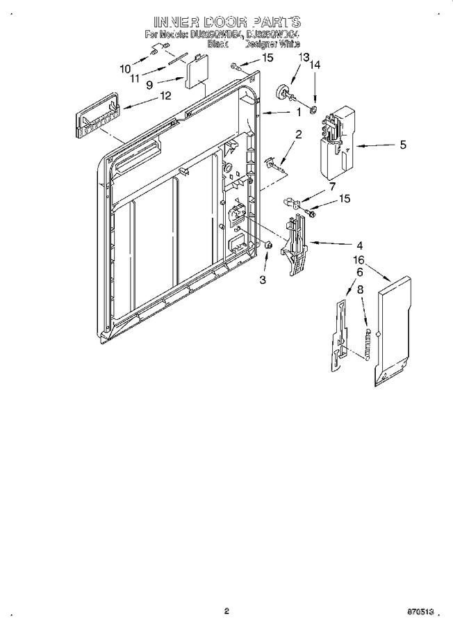 Diagram for DU925QWDQ4