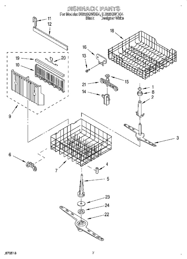 Diagram for DU925QWDQ4