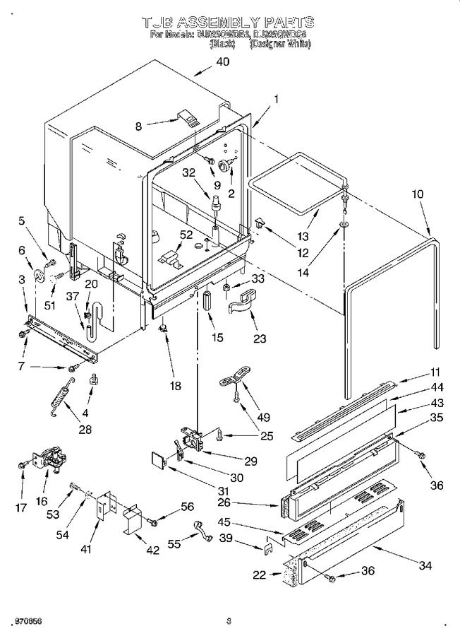 Diagram for DU925QWDB6