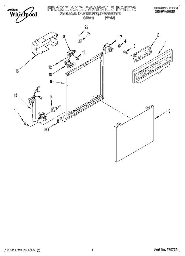 Diagram for DU925SCGB0