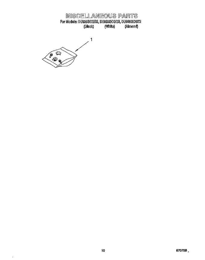 Diagram for DU925SCGB2