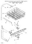 Diagram for 05 - Upper Dishrack And Water Feed