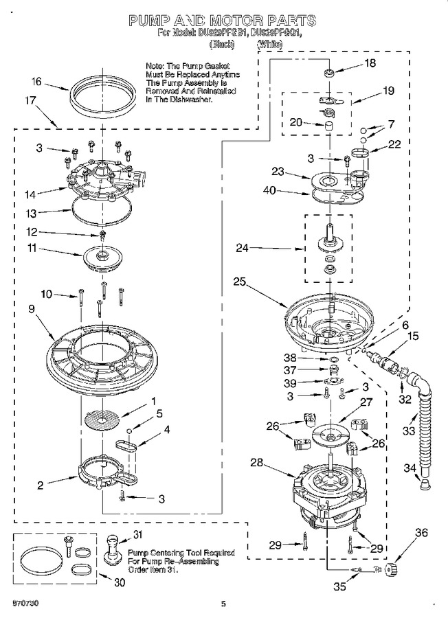 Diagram for DU929PFGB1