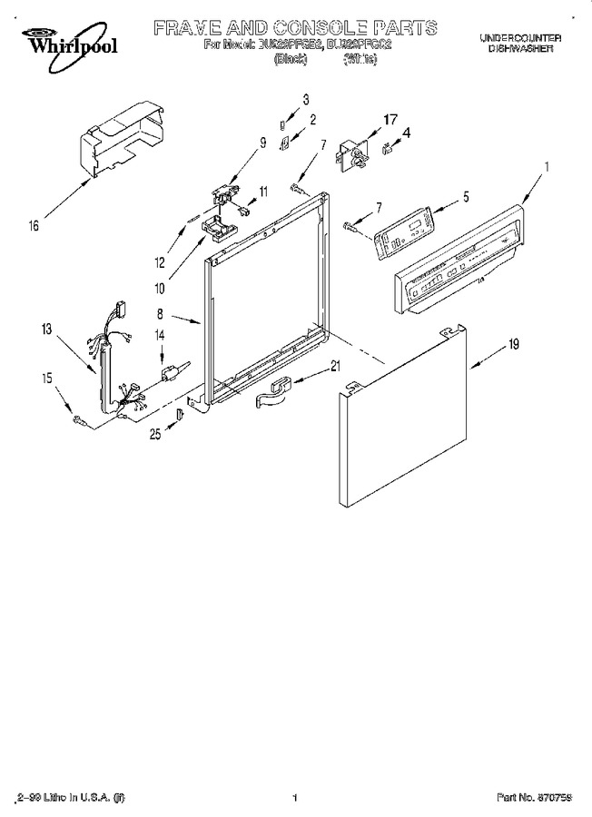 Diagram for DU929PFGB2