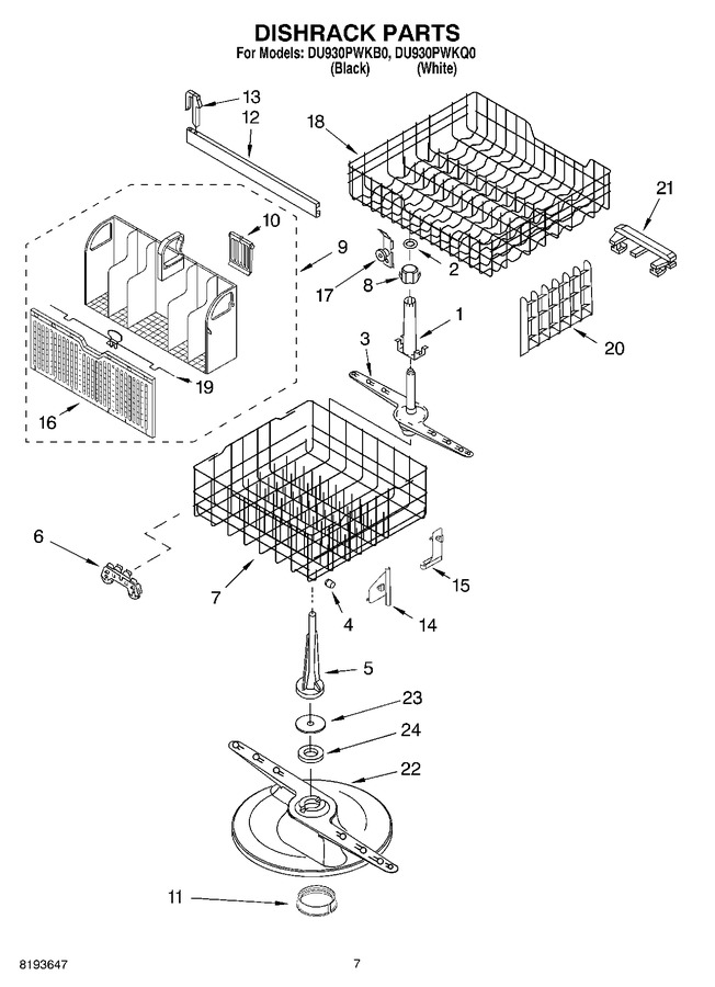 Diagram for DU930PWKQ0