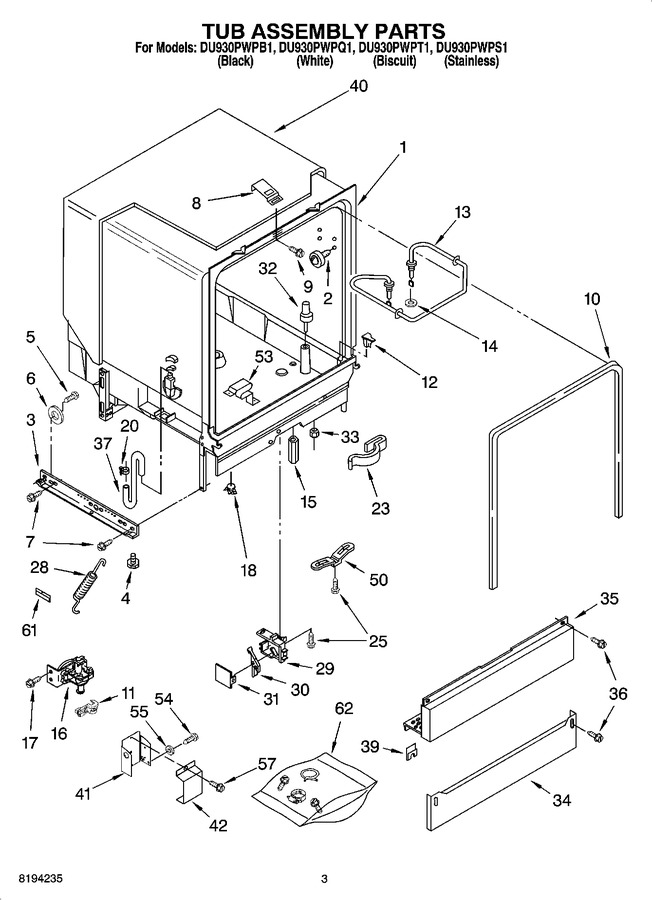 Diagram for DU930PWPB1