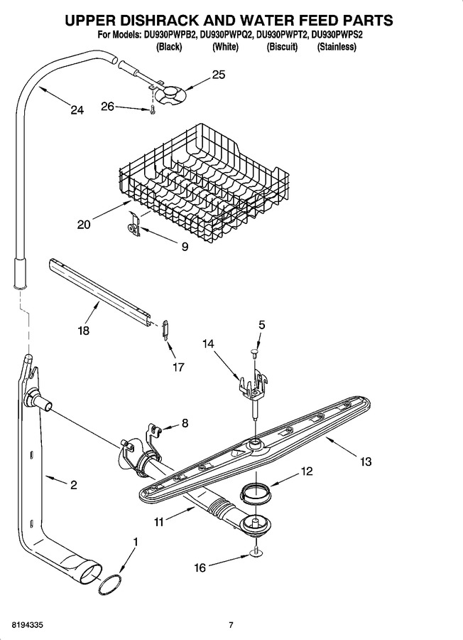 Diagram for DU930PWPS2