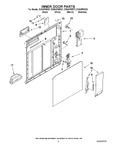 Diagram for 02 - Inner Door Parts