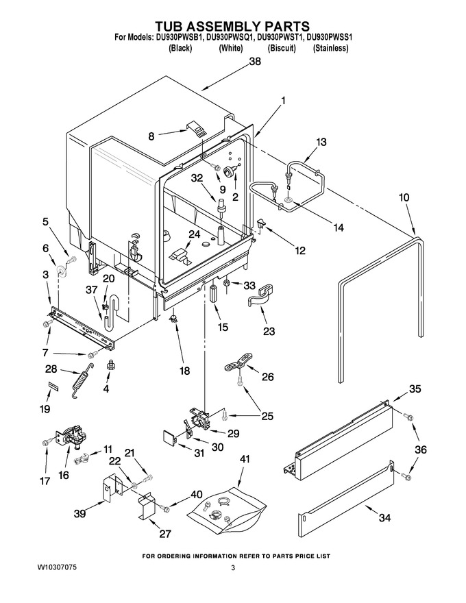 Diagram for DU930PWST1