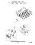 Diagram for 06 - Lower Dishrack Parts