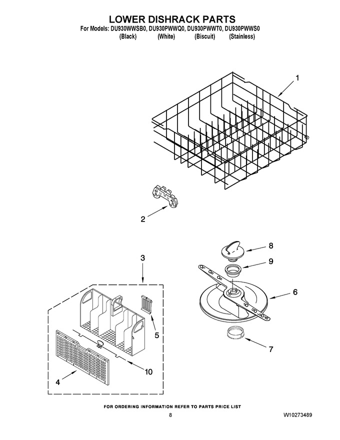 Diagram for DU930WWSB0