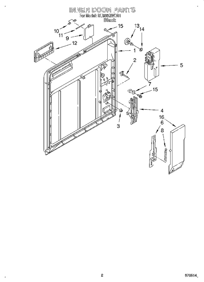 Diagram for DU935QWDB1