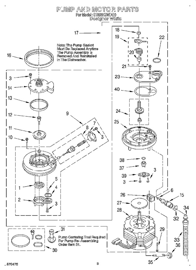 Diagram for DU935QWDQ0