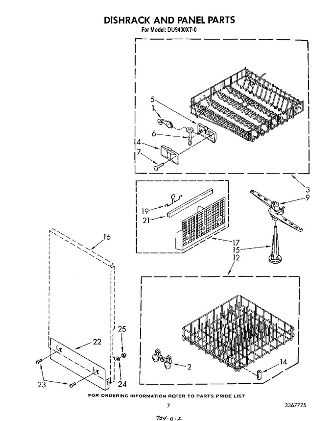 Diagram for DU9400XT0